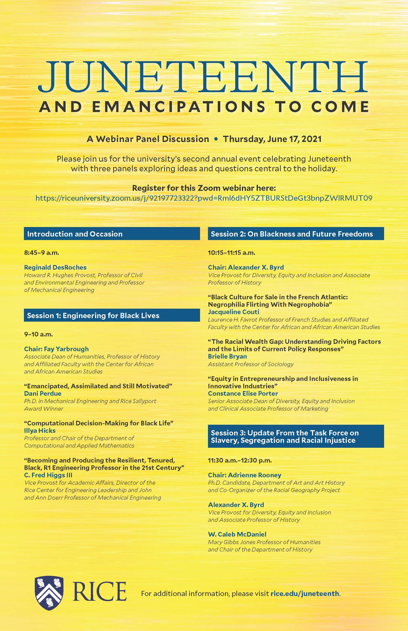 Juneteenth flyer