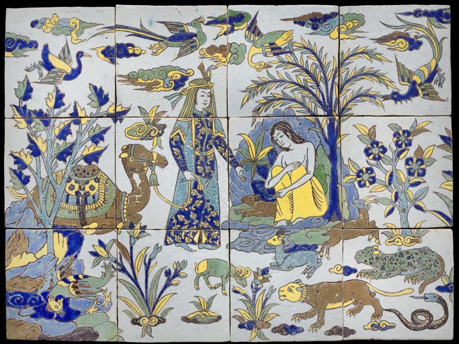 “Layla and Majnun” Tile Panel