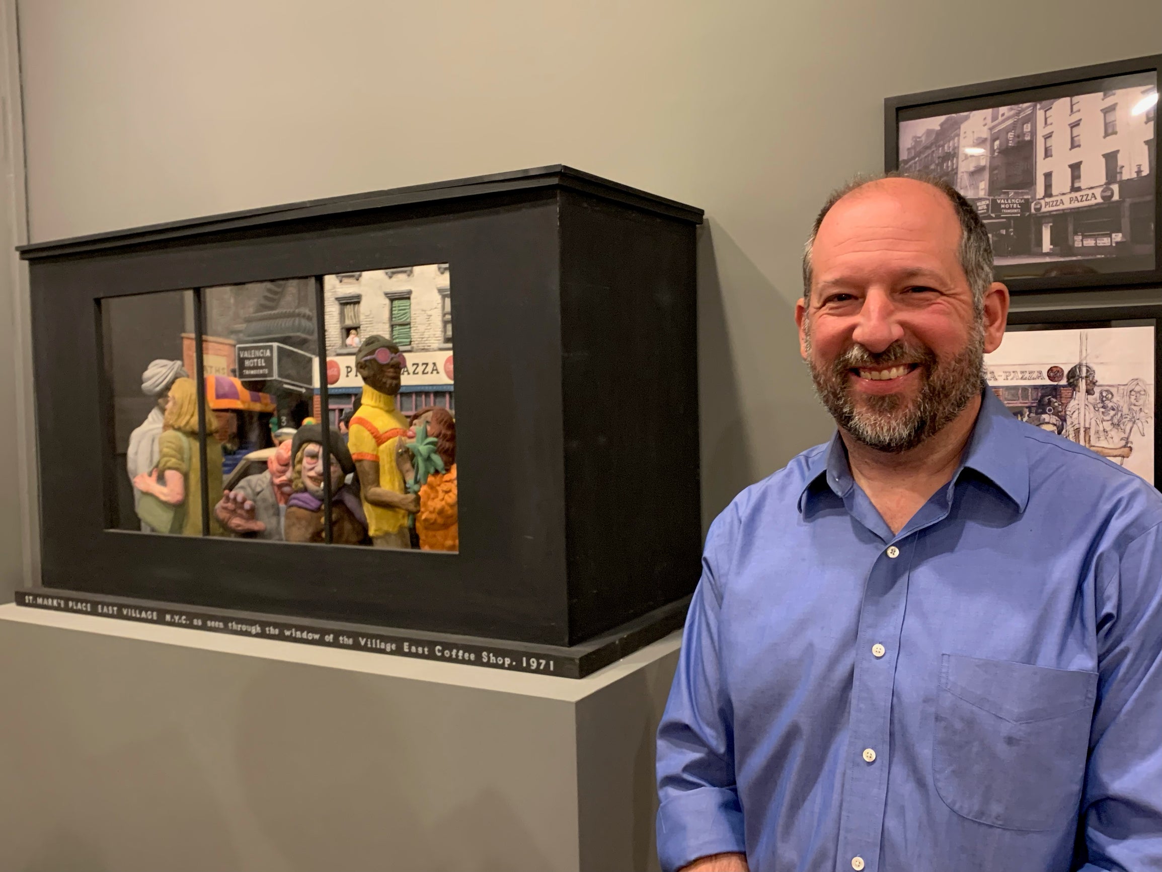 Raymond Mason Exhibition with Leo Costello