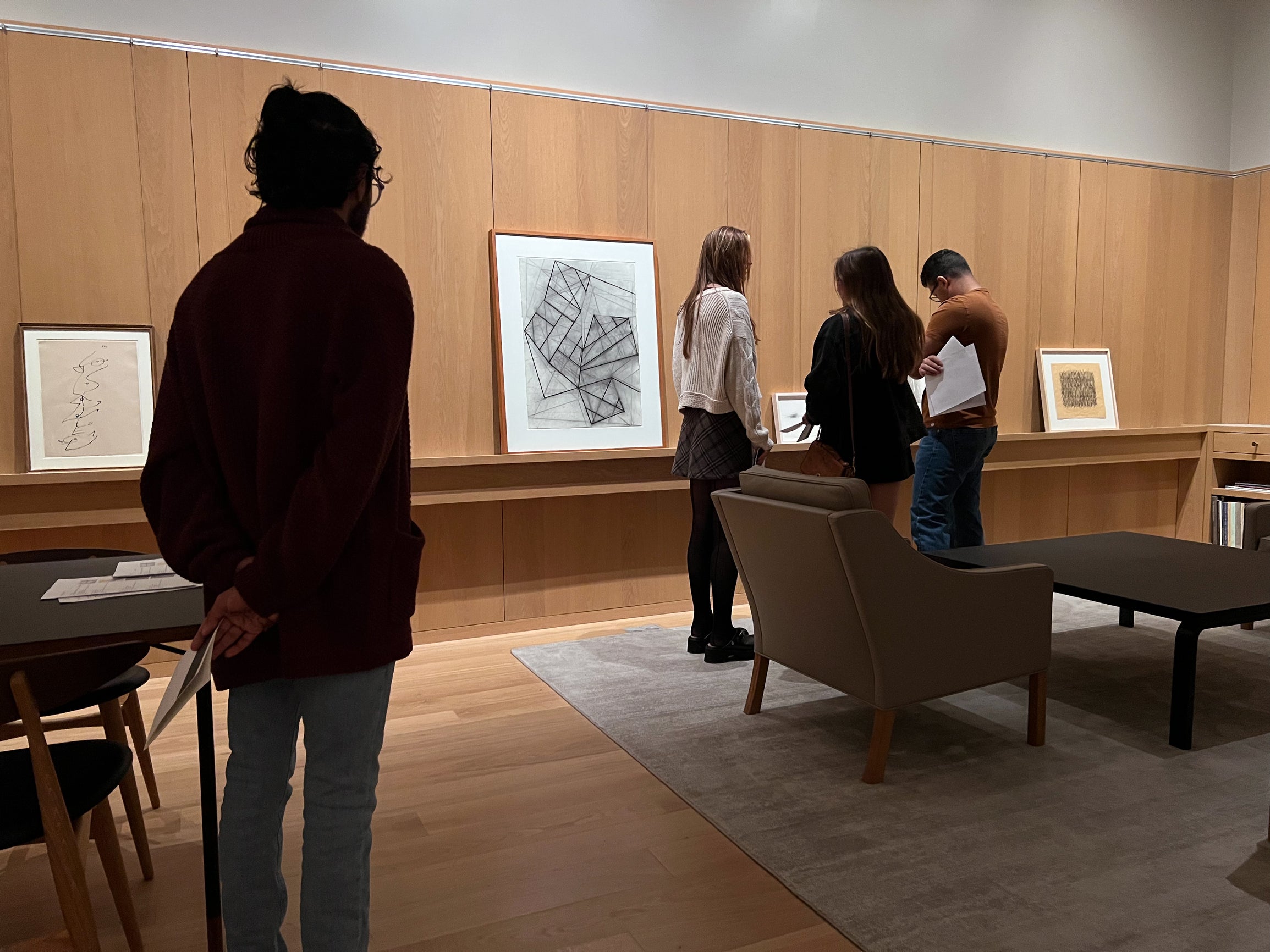 Drawing in Time exhibit