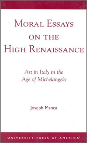 "Moral Essays on the High Renaissance" Book Cover