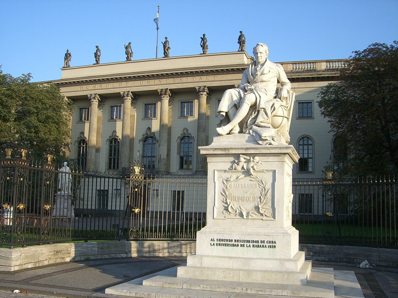 Humboldt University Statue